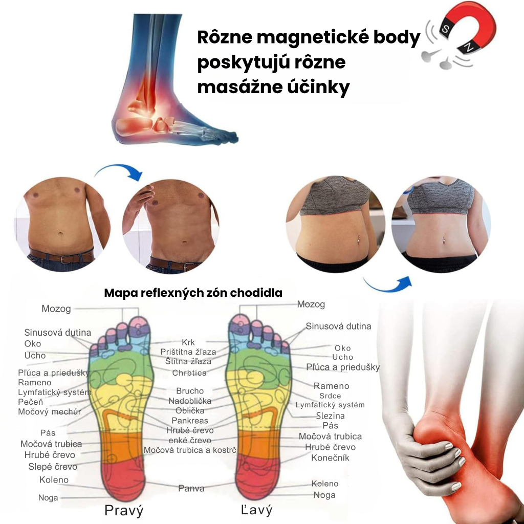 Orto Pressure akupresúrna ortopedická stielka s magnetoterapeutickými bodmi
