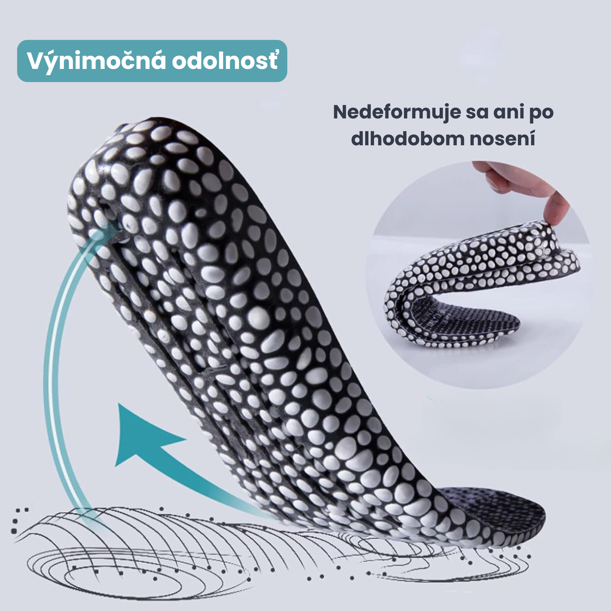 Orto Oryza ortopedická vložka s ryžovými granulami
