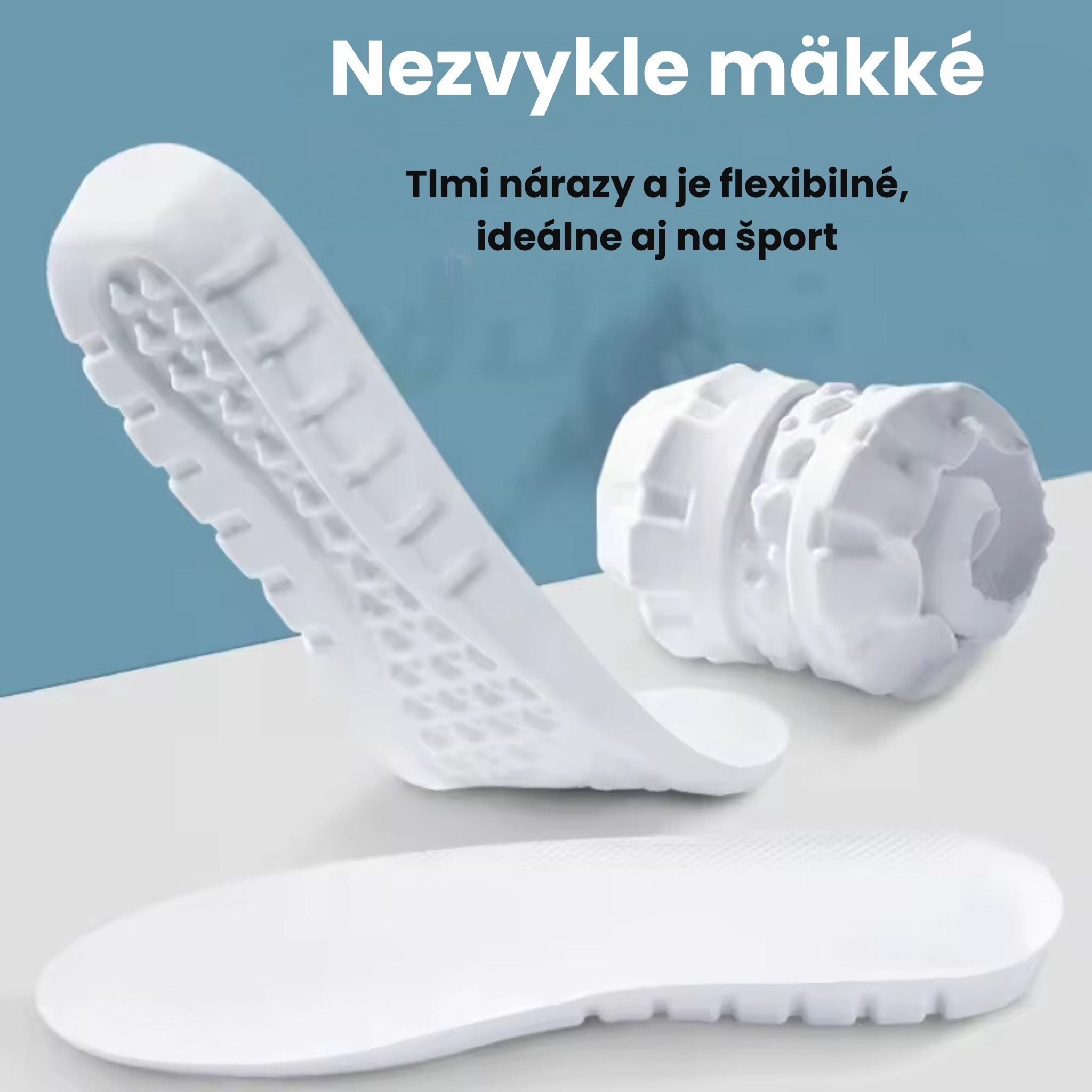 Orto Cloud+ ortopedická vložka z pamäťovej peny na prácu v stoji a chôdzu