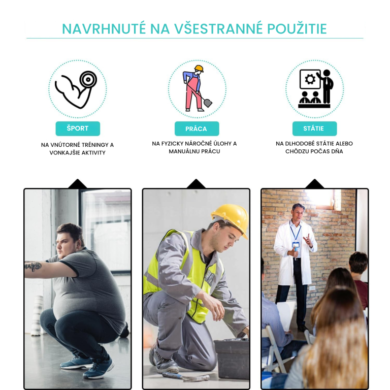 Orto Backer ortopedická vložka s tlmením nárazov