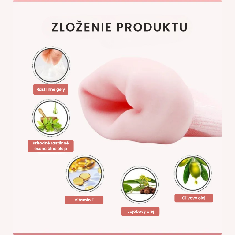 Softer Spa Gél Ponožky – S vitamínmi na starostlivosť o suchú, popraskanú pokožku