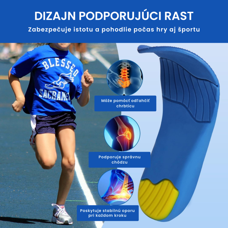 Orto Kiddo Junior ortopedická detská vložka do obuvi